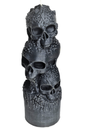 Triple Skull Pillar Candle