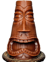 Tiki God Candle