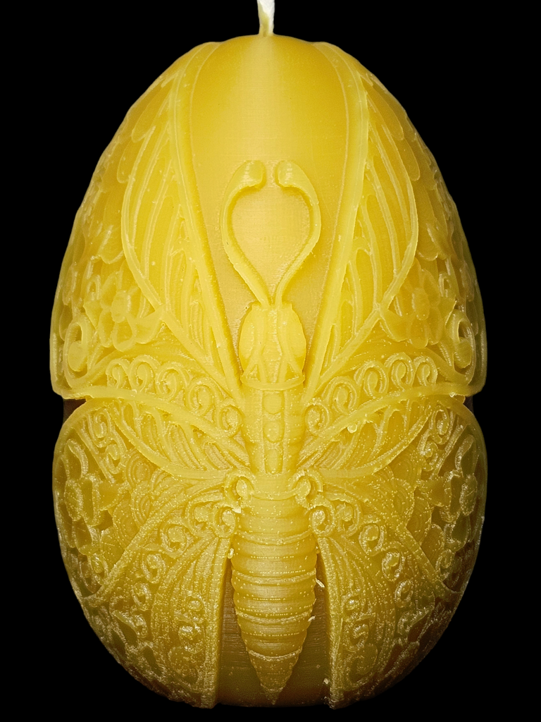 Butterfly Egg Candle