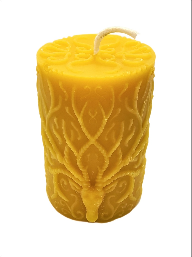 Deer Pillar Candle