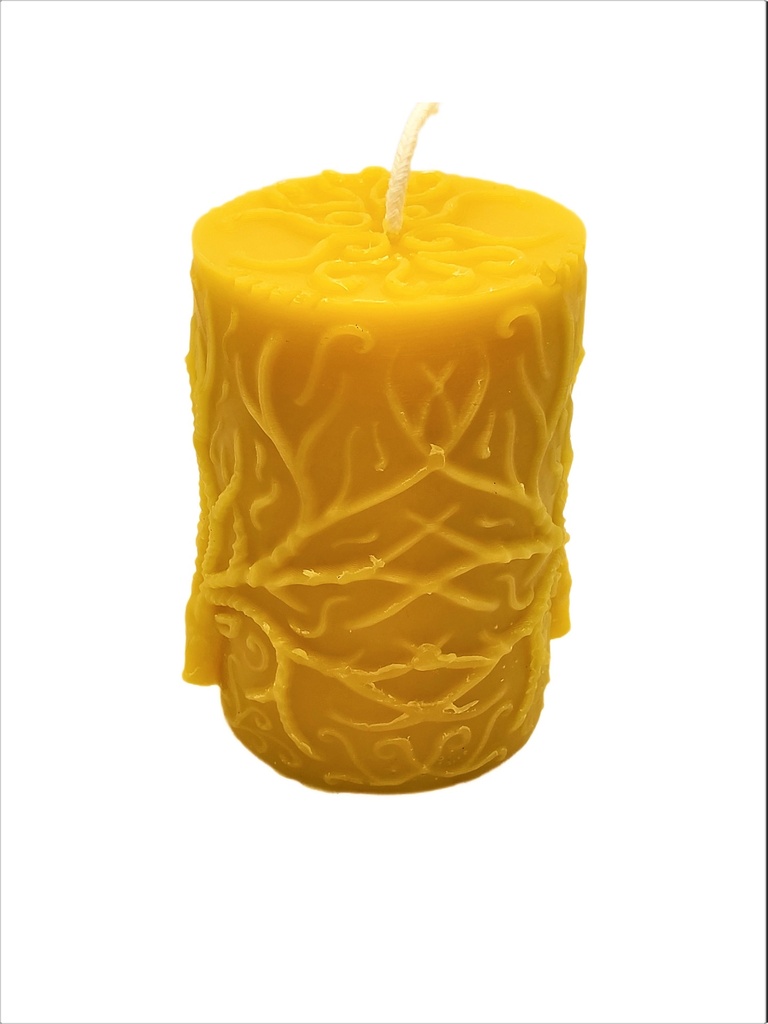 Deer Pillar Candle