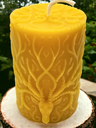 Deer Pillar Candle