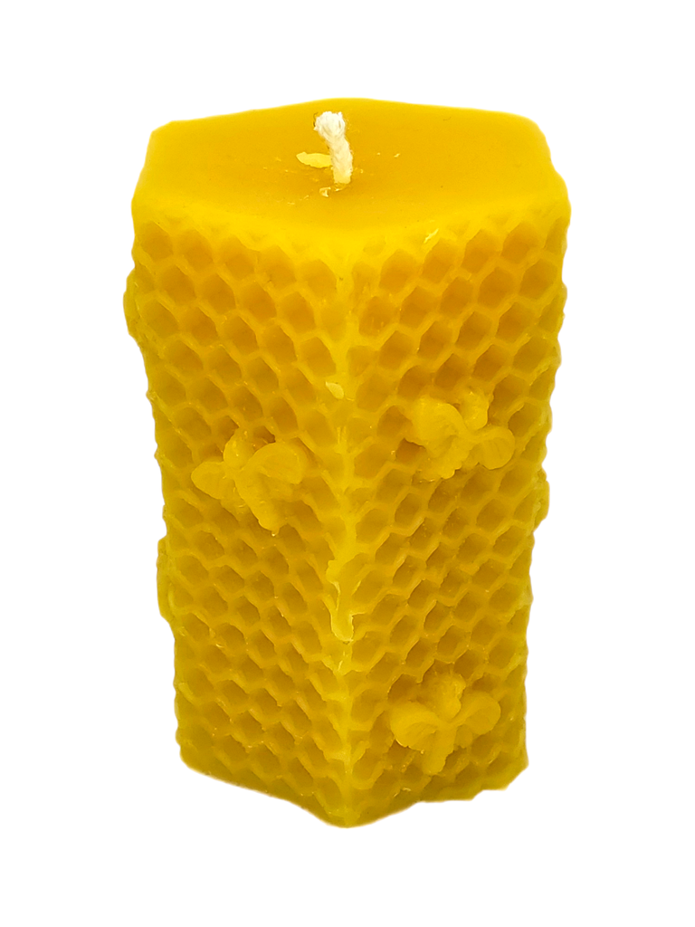 Hexagon Beehive Candle