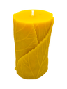 Leaf Pillar Candle