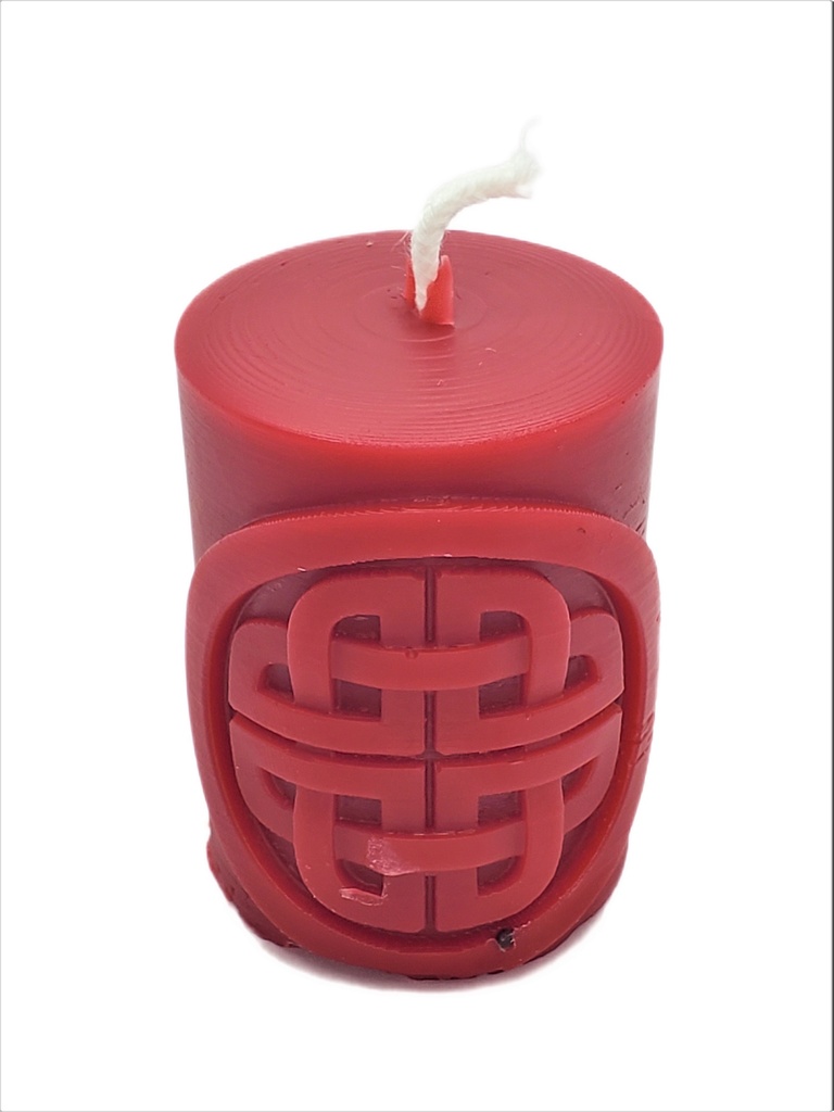 Celtic Dara Symbol Candle