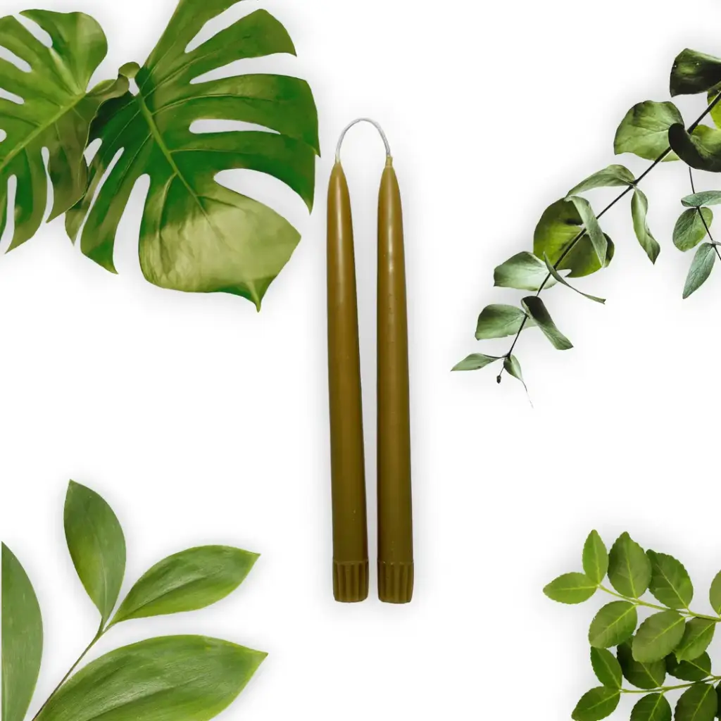 Paire de chandelles effilées de 15 po