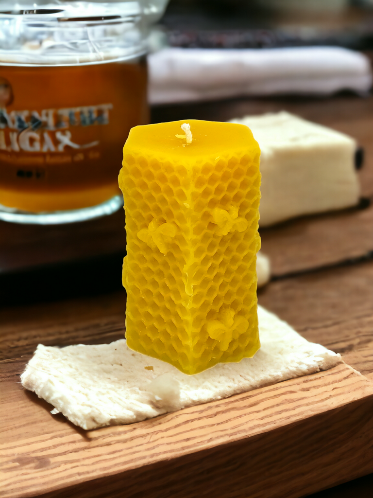 Hexagon Beehive Candle