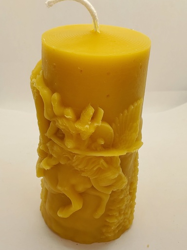 [CAND-VALK-NAT] Valkyrie Pillar Candle