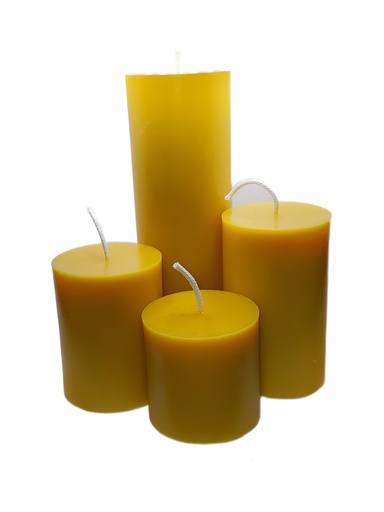 [CAND-3PIL-NAT] 3" Pillar Candle